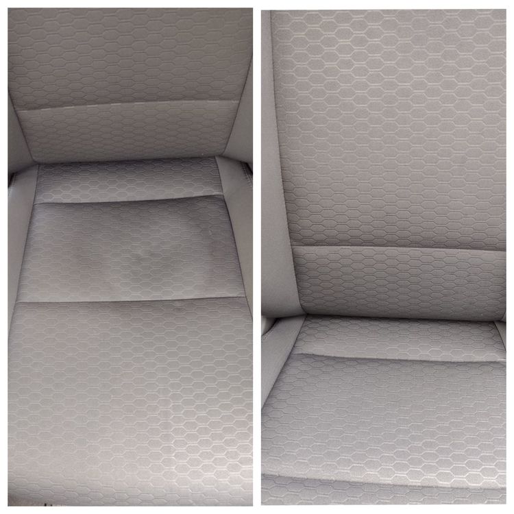 Antes e Depois de vários de nossos serviços de limpeza de estofados